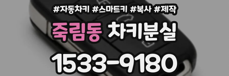 죽림동 차키분실