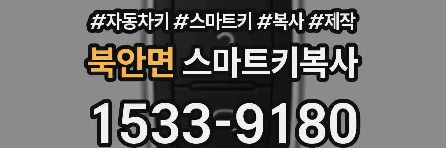 북안면 스마트키복사