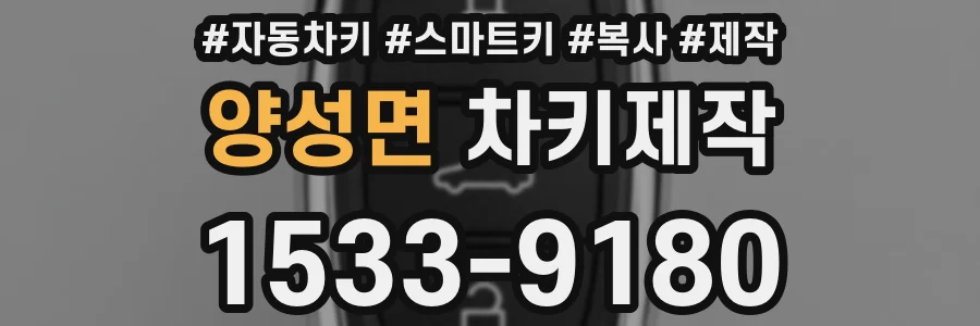 양성면 차키제작