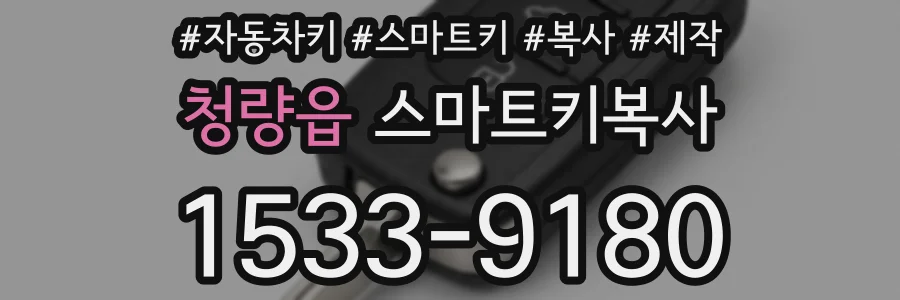 청량읍 스마트키복사