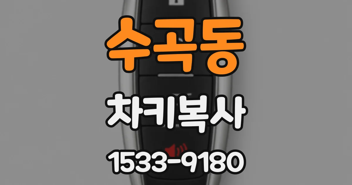 수곡동 차키복사