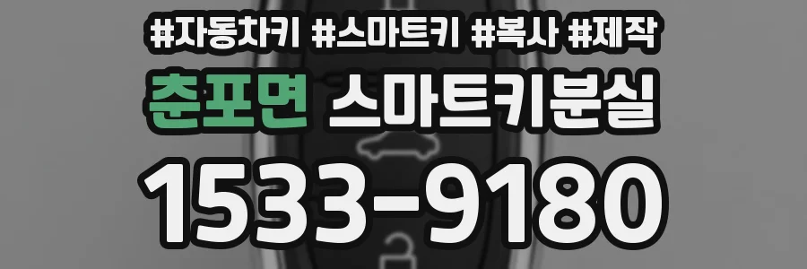 춘포면 스마트키분실