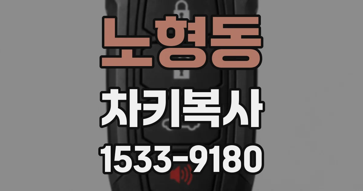 노형동 차키복사