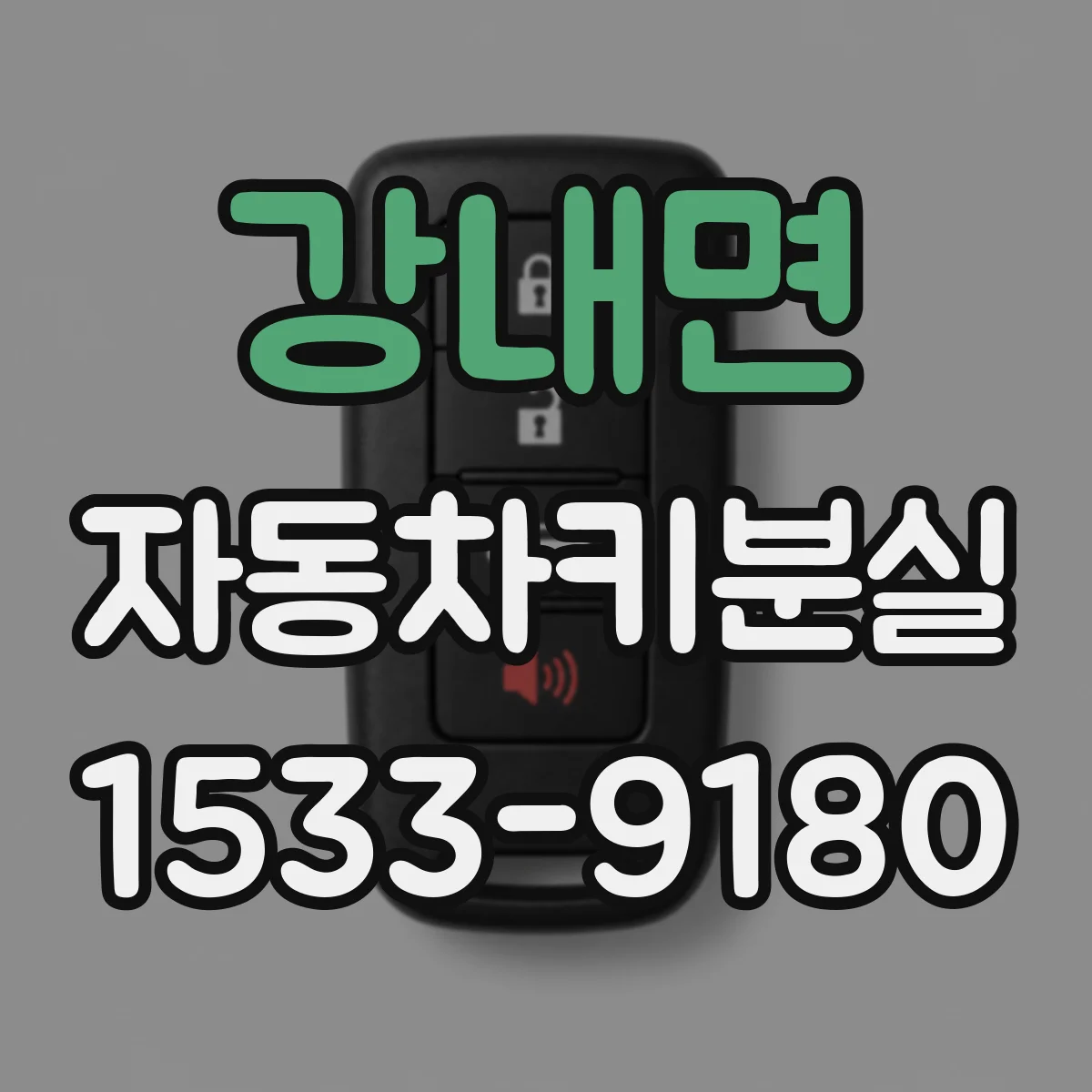강내면 자동차키분실