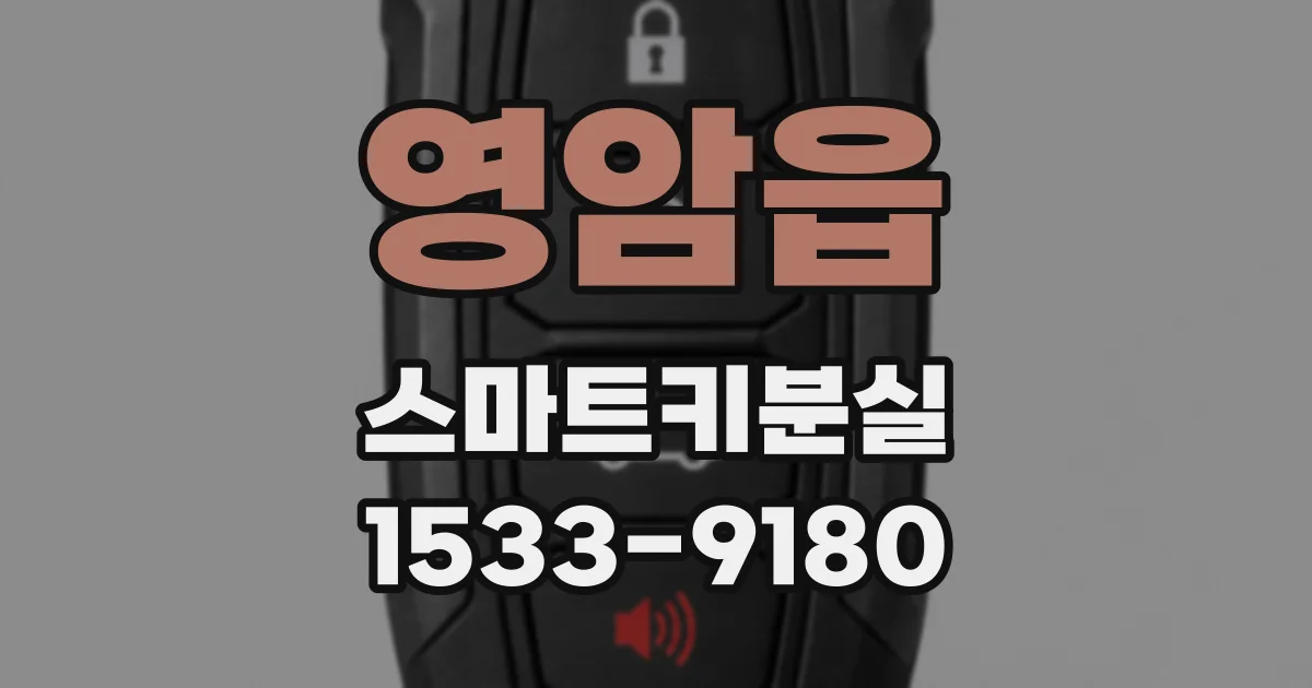 영암읍 스마트키분실