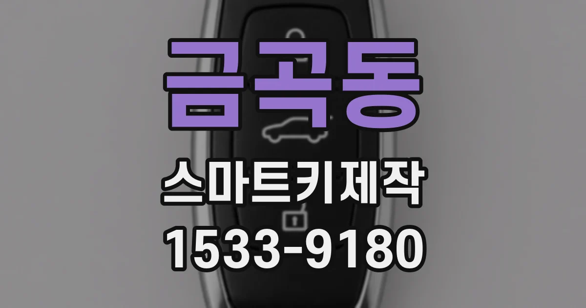 금곡동 스마트키제작