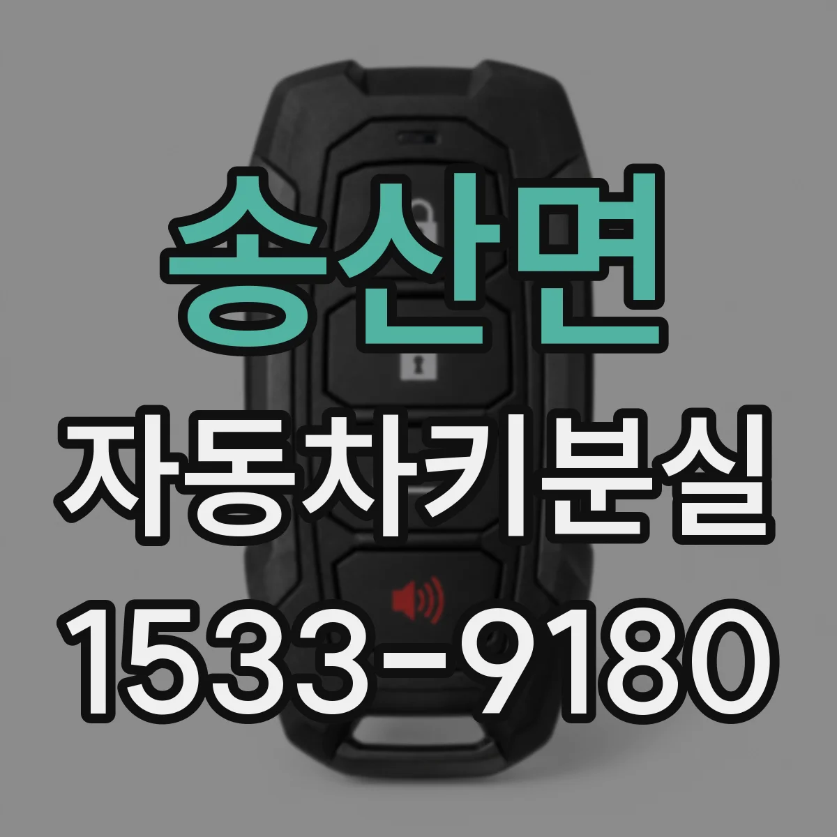 송산면 자동차키분실