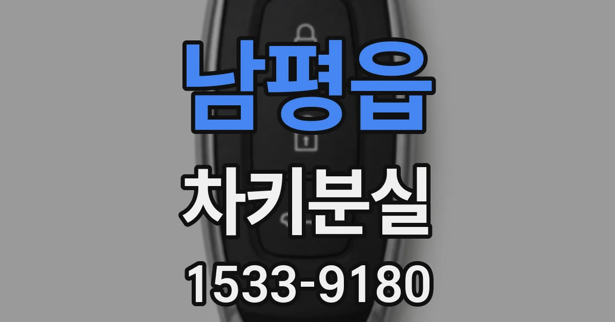 남평읍 차키분실
