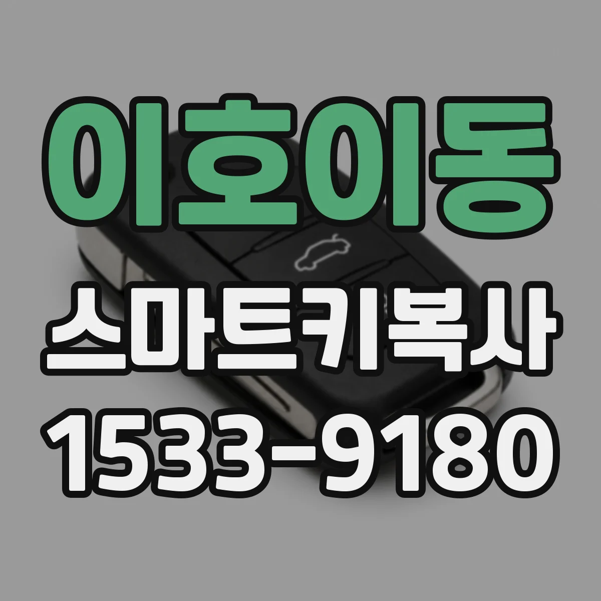 이호이동 스마트키복사