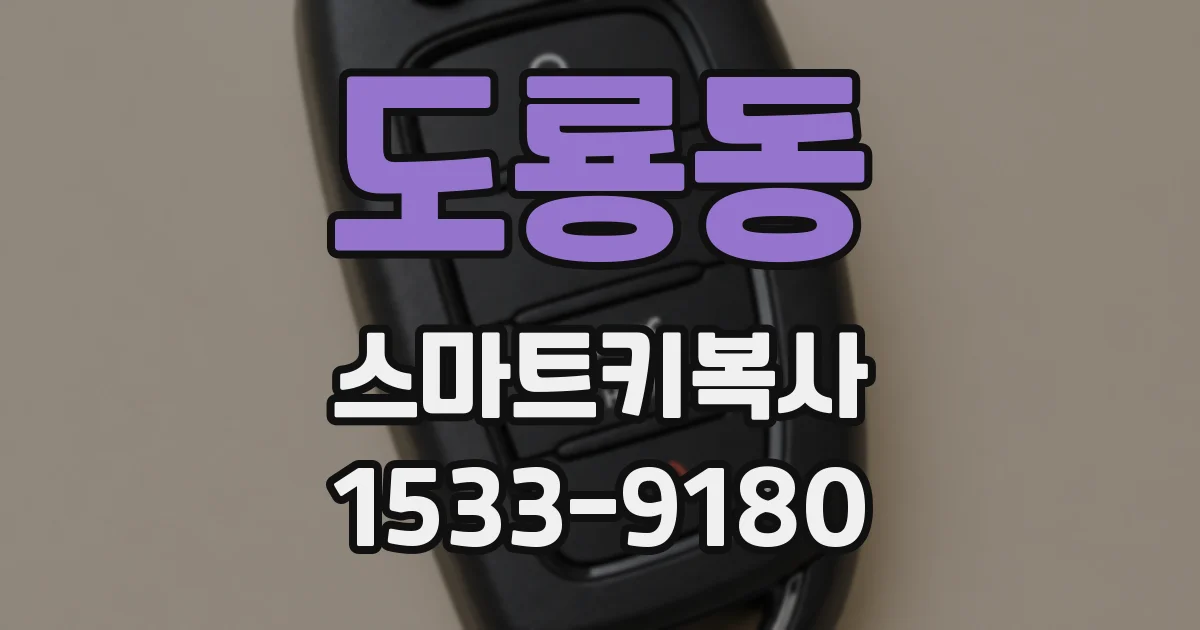 도룡동 스마트키복사