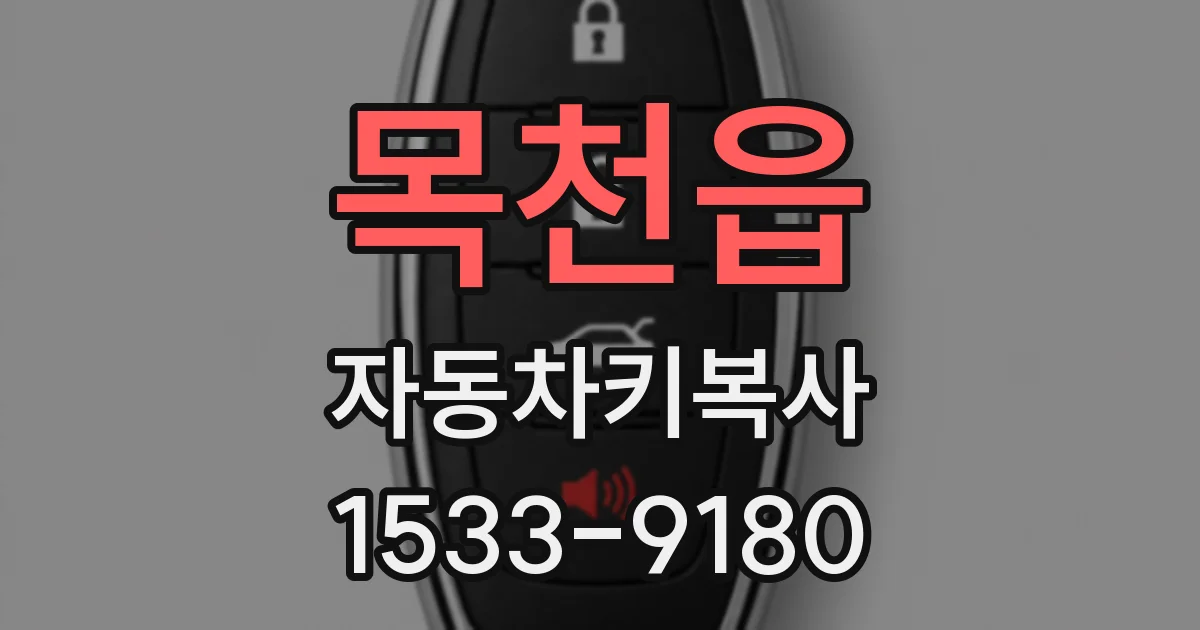 목천읍 자동차키복사