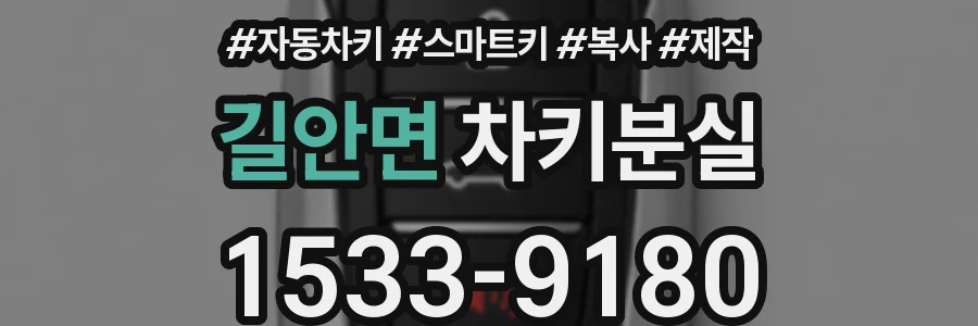 길안면 차키분실