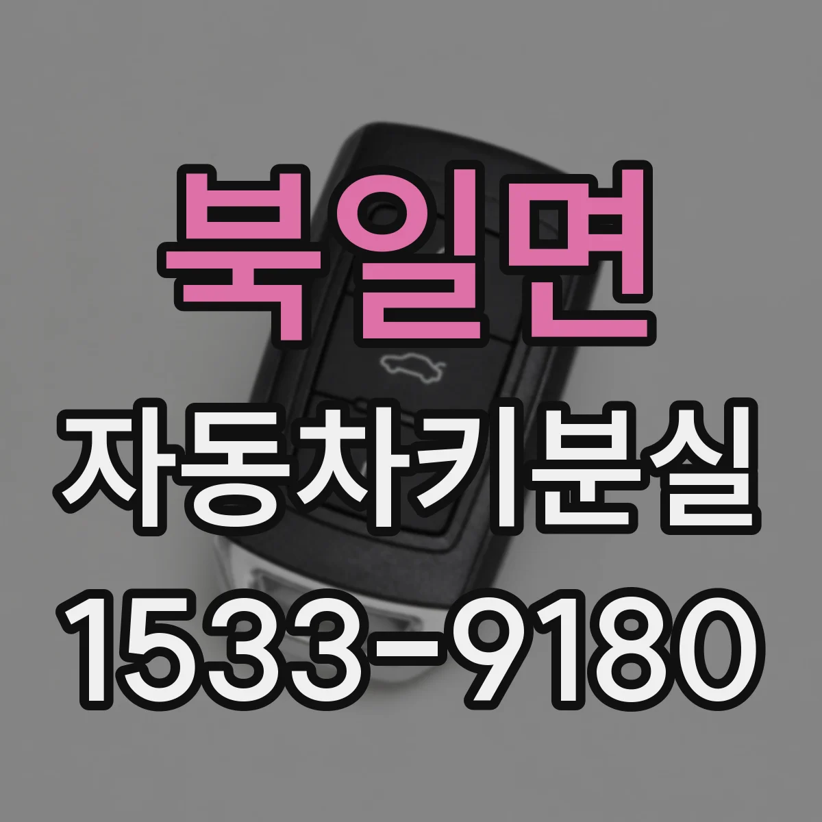 북일면 자동차키분실