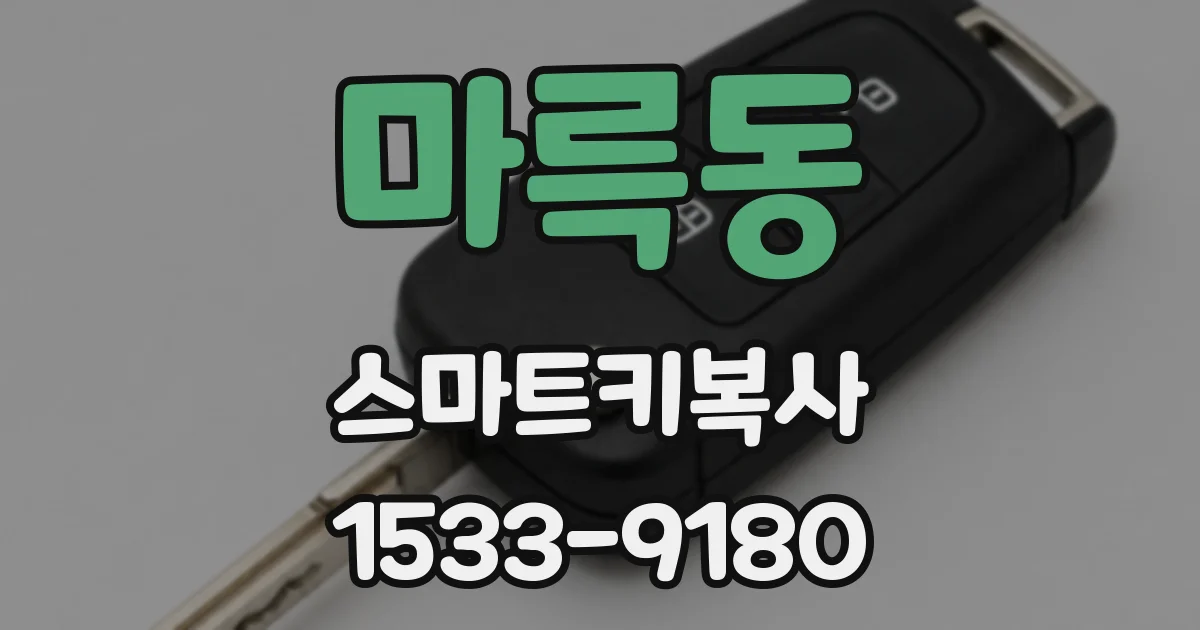 마륵동 스마트키복사