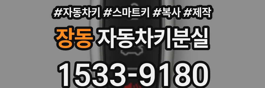장동 자동차키분실
