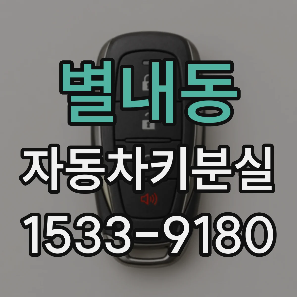 별내동 자동차키분실