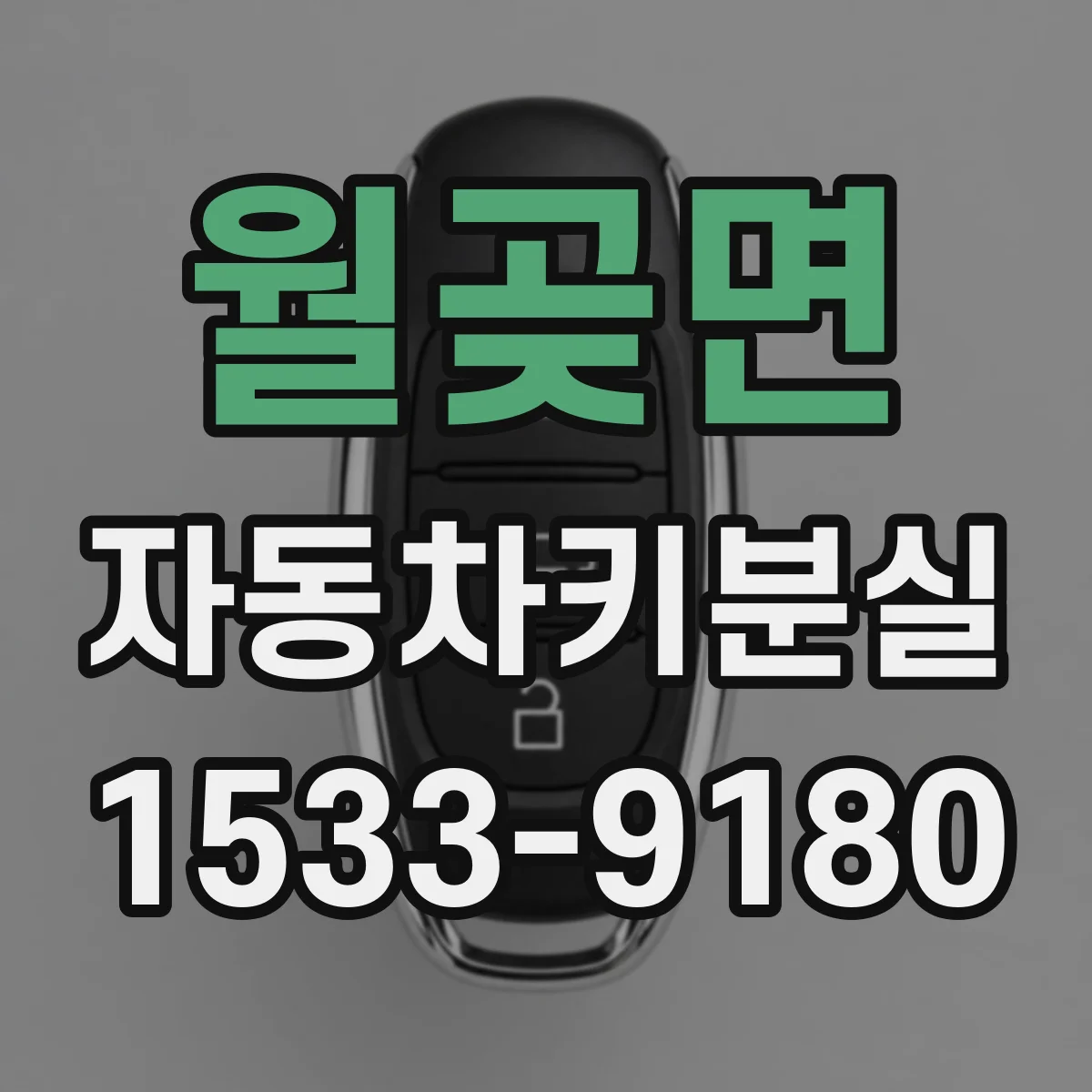 월곶면 자동차키분실
