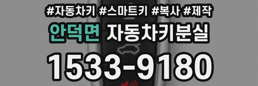 안덕면 자동차키분실
