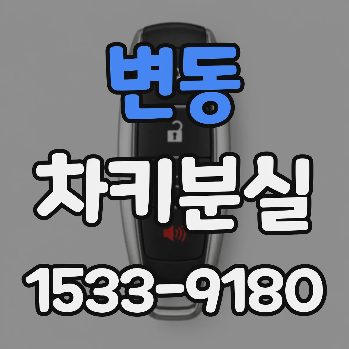 변동 차키분실