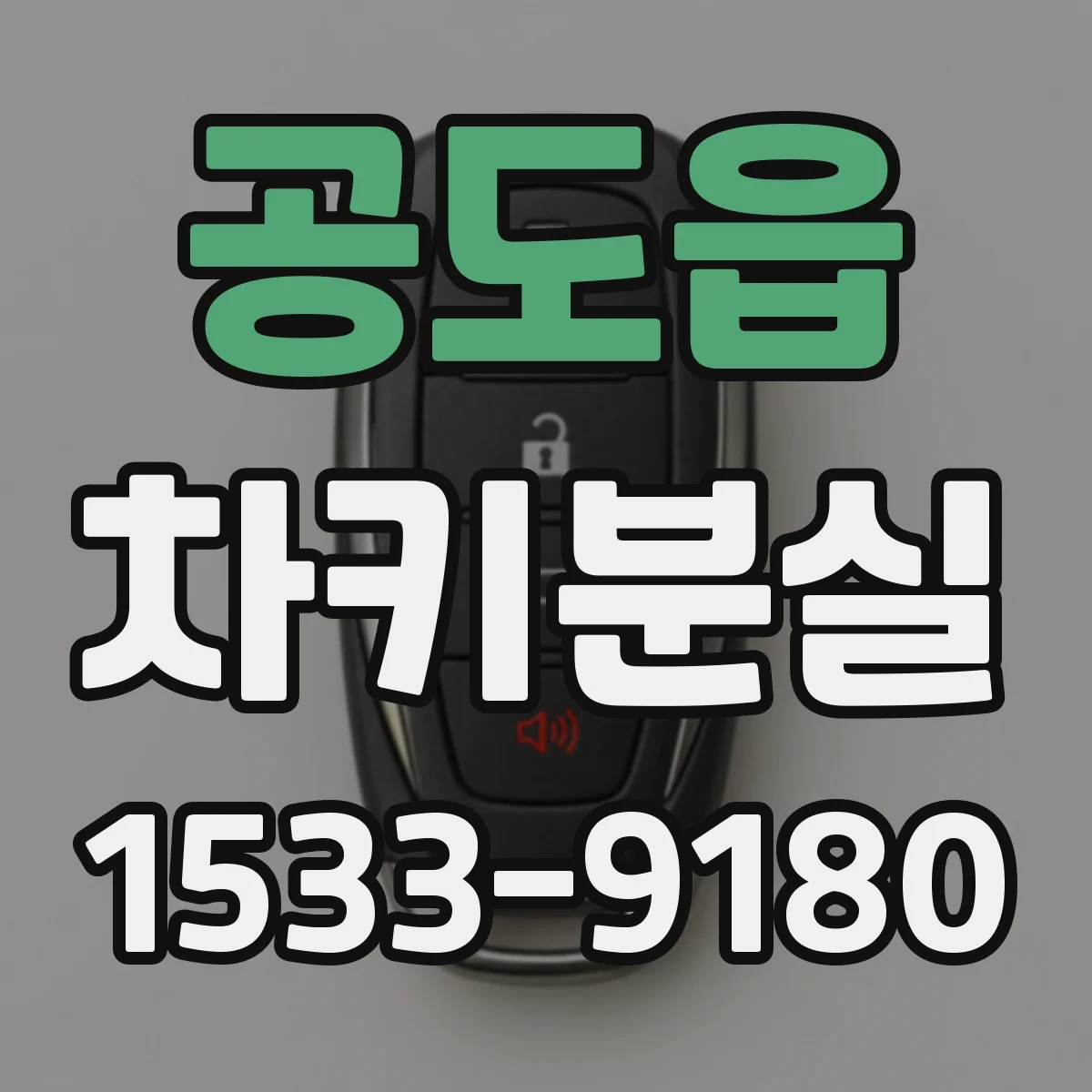 공도읍 차키분실