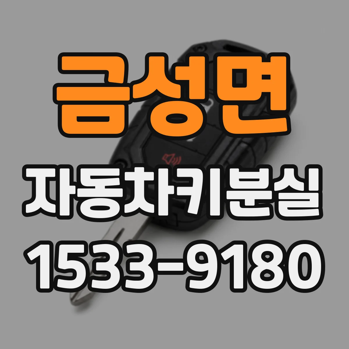 금성면 자동차키분실