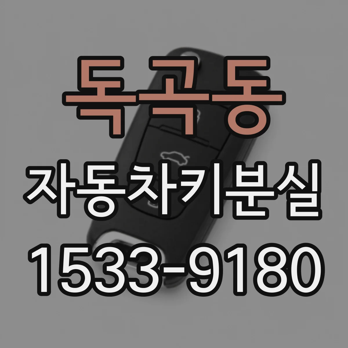 독곡동 자동차키분실