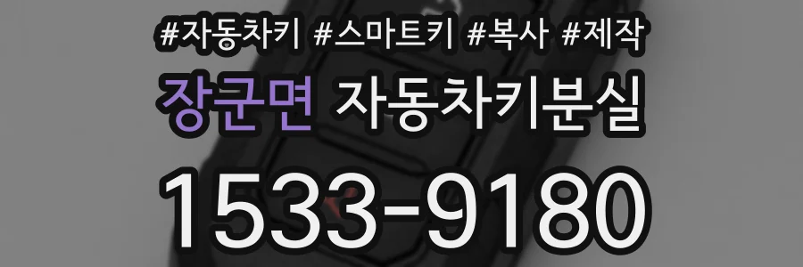 장군면 자동차키분실