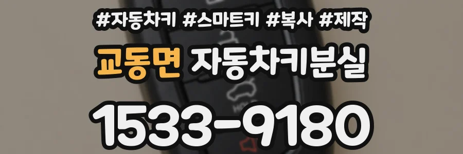 교동면 자동차키분실
