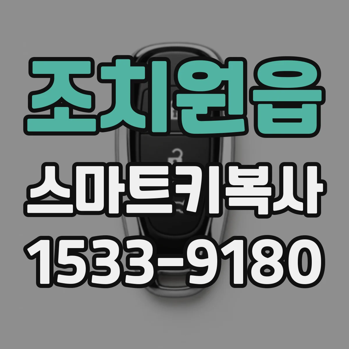 조치원읍 스마트키복사
