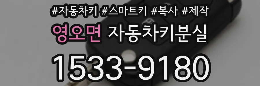 영오면 자동차키분실