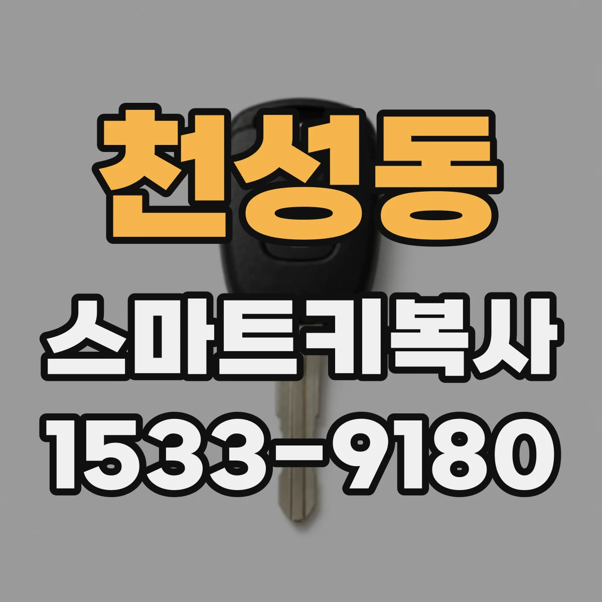 천성동 스마트키복사