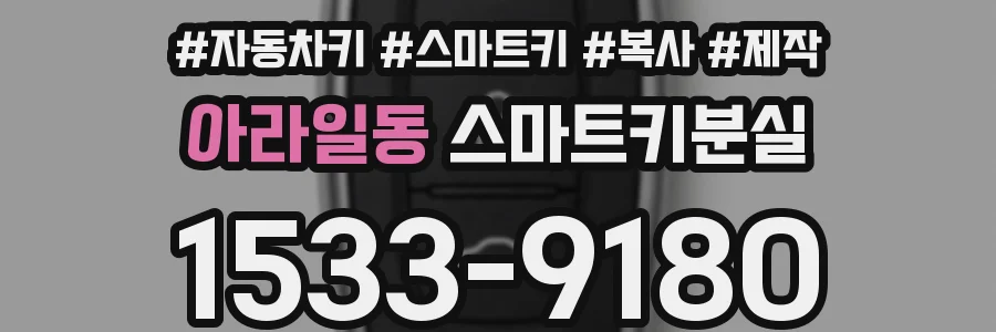 아라일동 스마트키분실