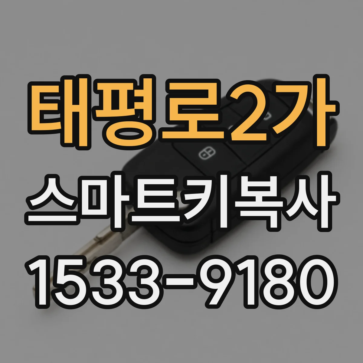 태평로2가 스마트키복사