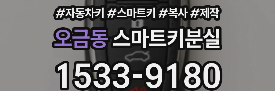 오금동 스마트키분실