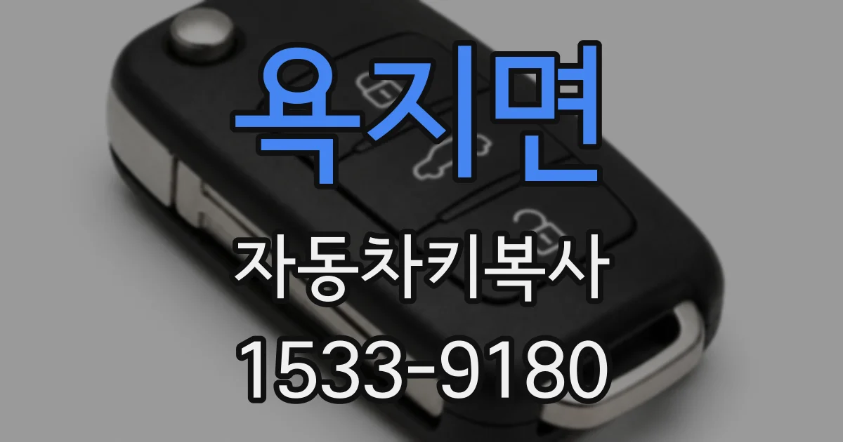욕지면 자동차키복사