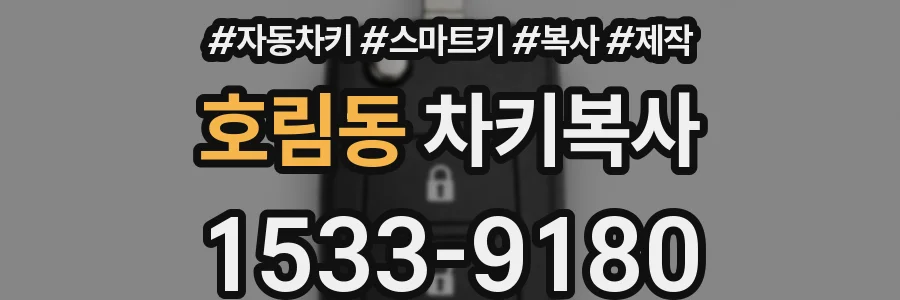호림동 차키복사