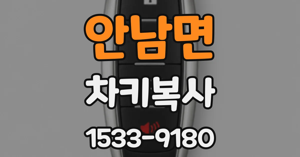 안남면 차키복사