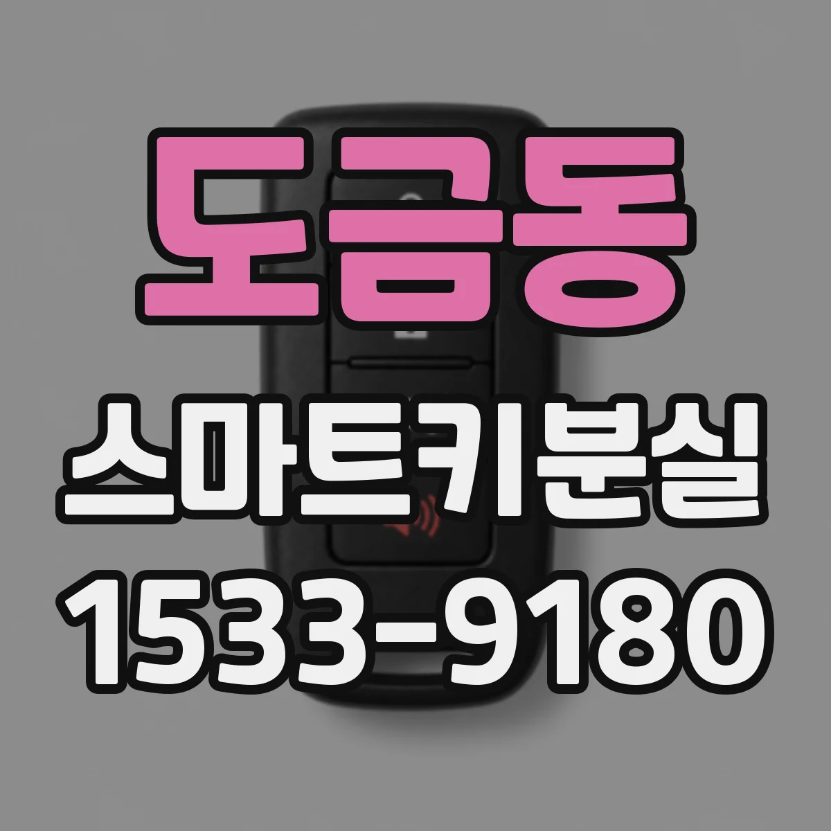도금동 스마트키분실