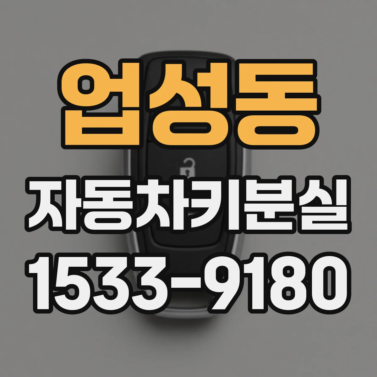 업성동 자동차키분실