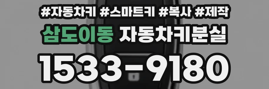 삼도이동 자동차키분실