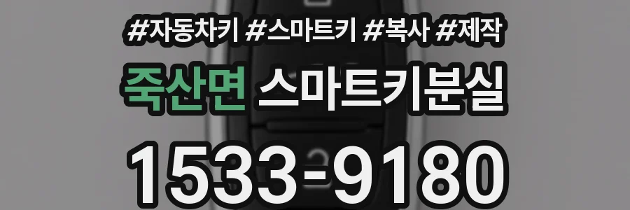 죽산면 스마트키분실