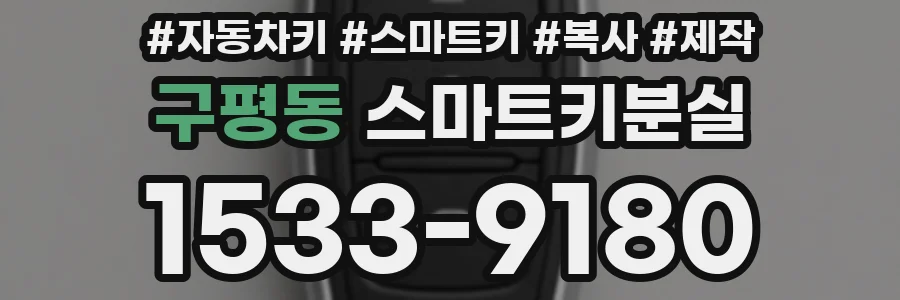 구평동 스마트키분실