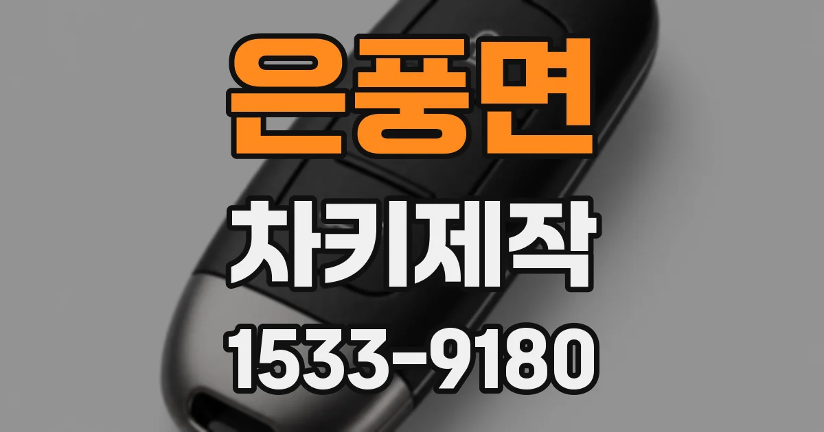 은풍면 차키제작