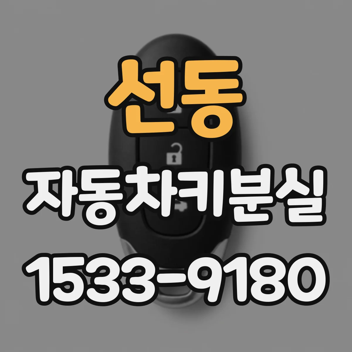 선동 자동차키분실