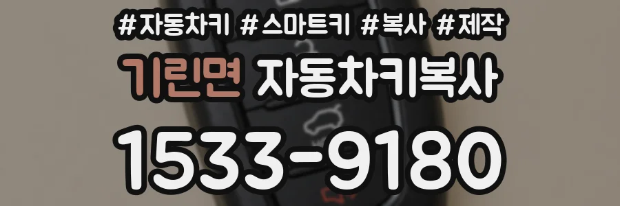 기린면 자동차키복사