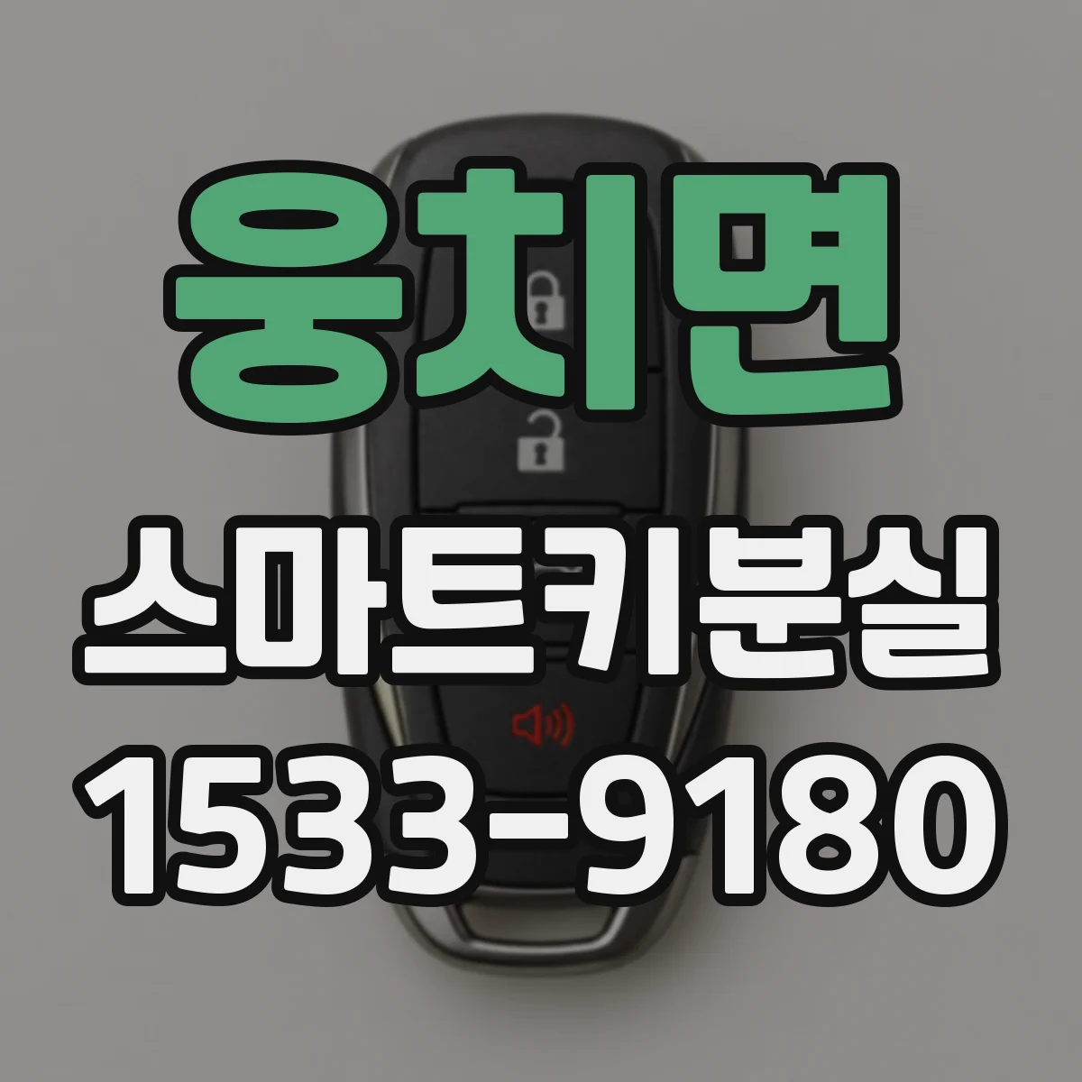 웅치면 스마트키분실