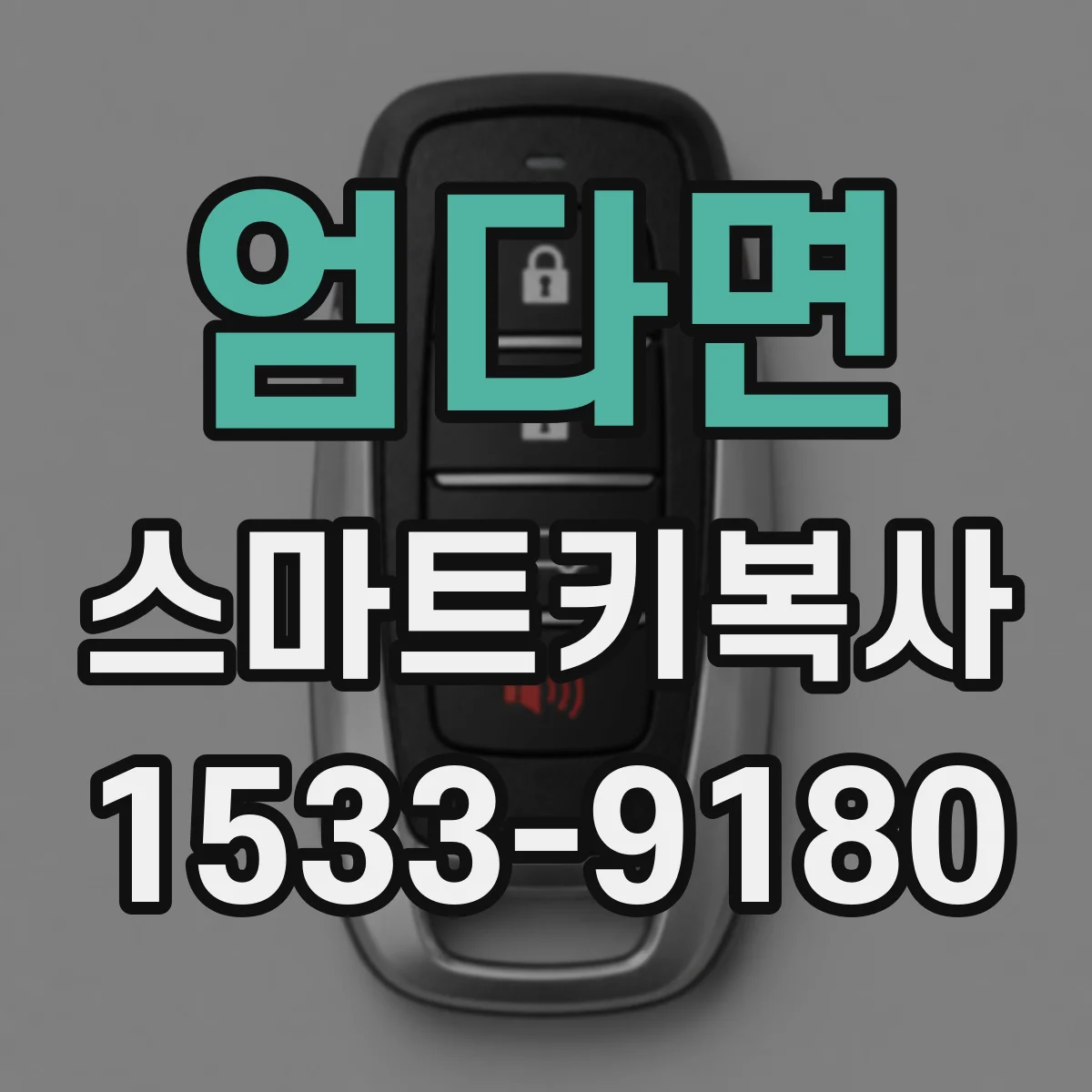엄다면 스마트키복사