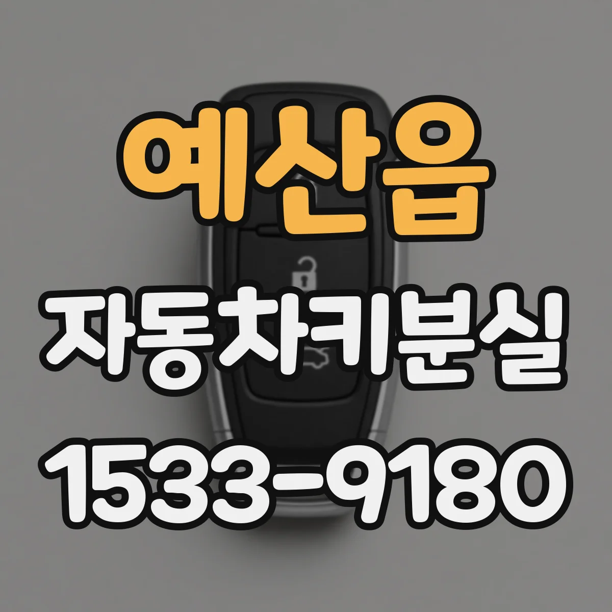 예산읍 자동차키분실