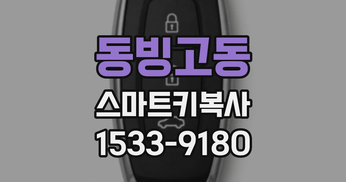 동빙고동 스마트키복사