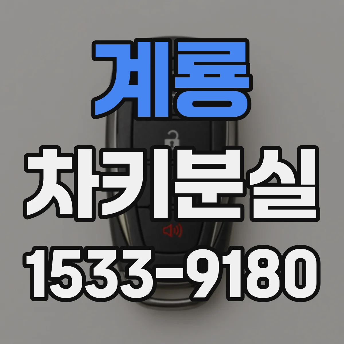 계룡 차키분실